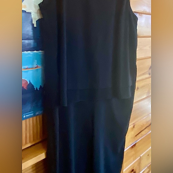 Black Flowing Breathable Romper 16 Plus - Picture 7 of 7